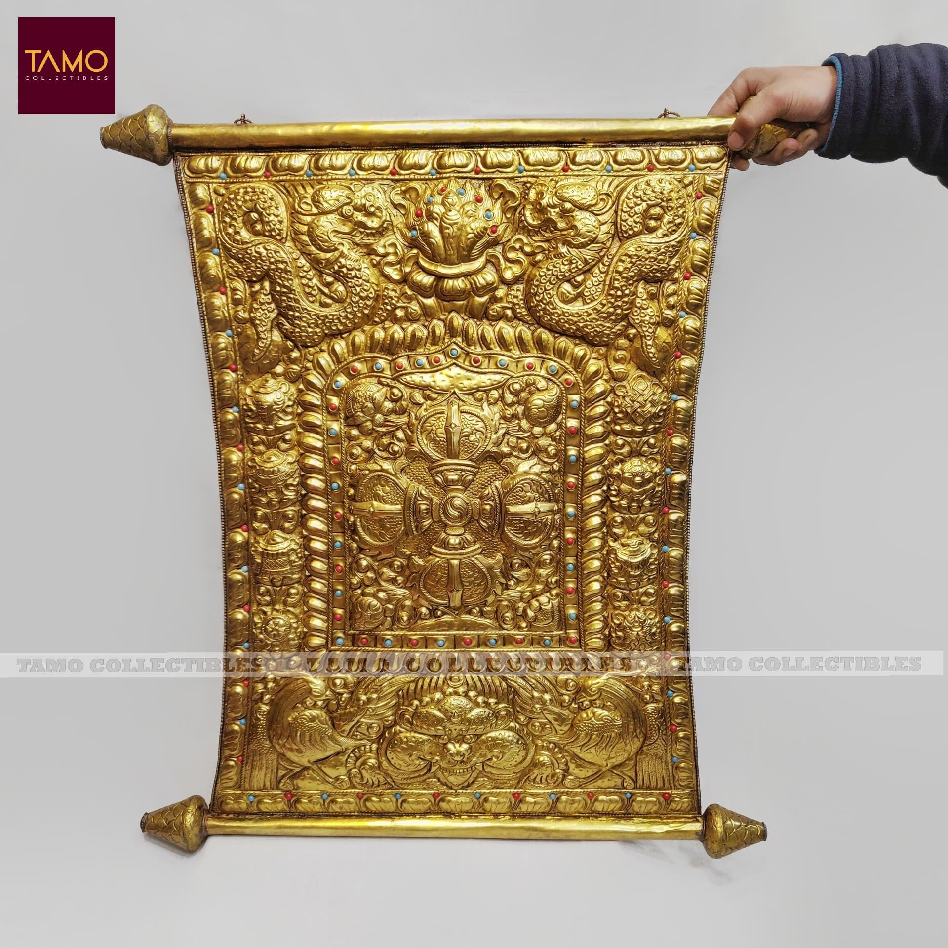 Bajra Thanka 31" - Brass