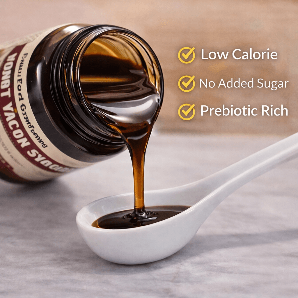 Mount Yacon Syrup 250g – 100% Herbal Prebiotic Syrup | Healthy Sugar Alternative | Herbal Food Supplement