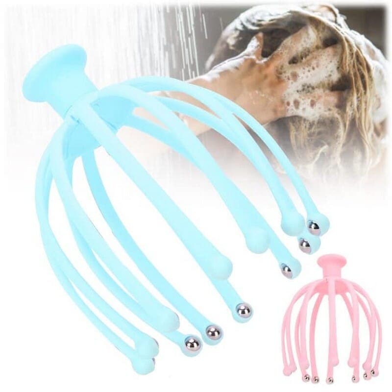 Octopus Scalp Neck Stress Relief Head Care Massager
