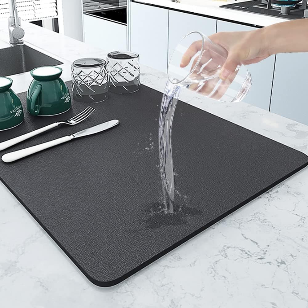 Water Absorbent Kitchen Dish Drying Mat – 40x45 cm