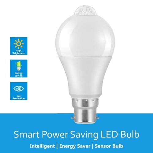PIR Sensor Bulb - White