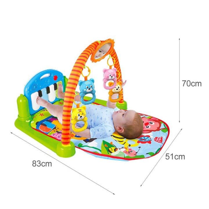 Baby Piano Play Mat – Soft Sleeping & Activity Mat for Babies