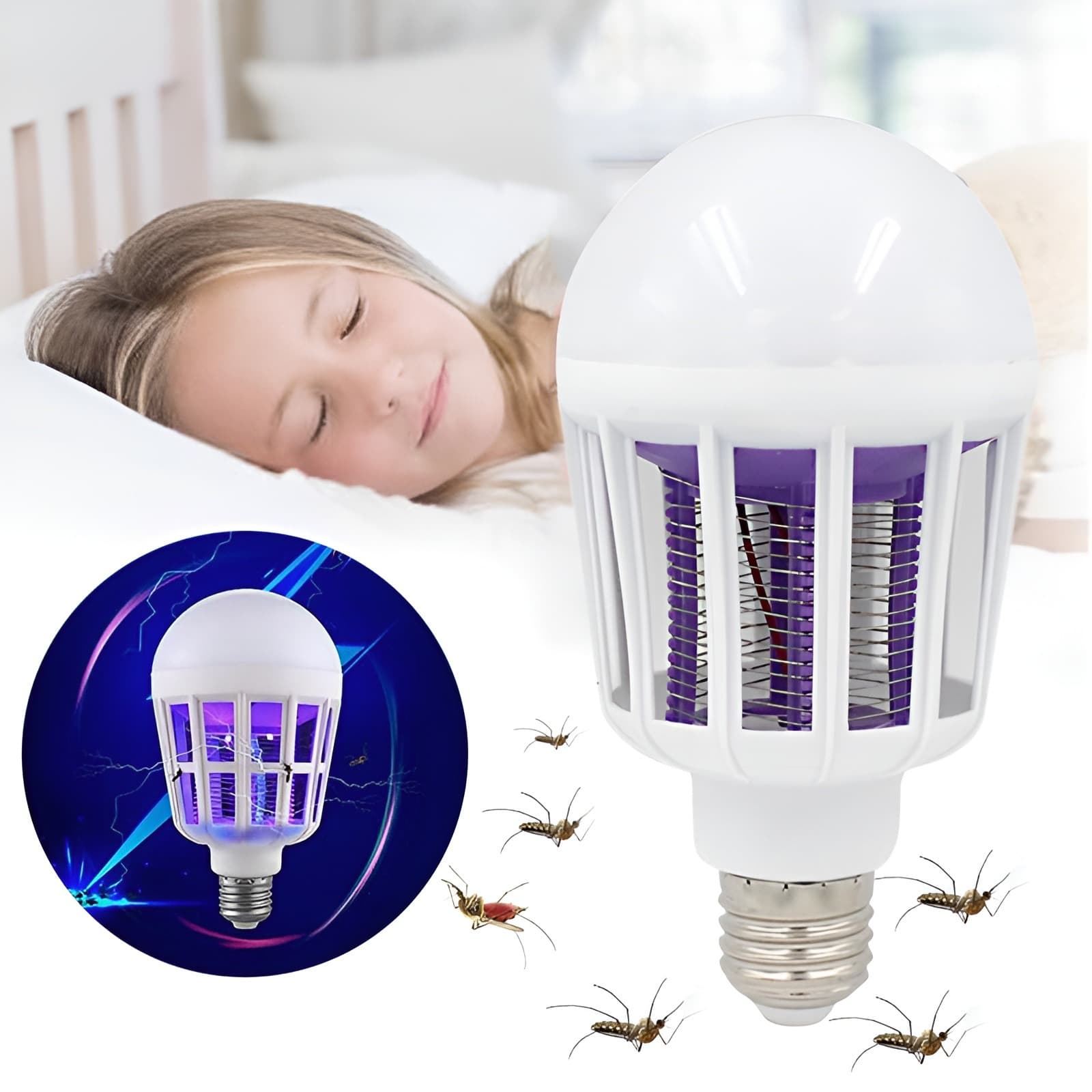 LED Mosquito Killer Bulb