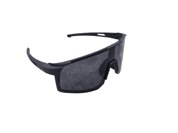 Trendy and Stylish Black Sports Polarized Sunglasses - Black