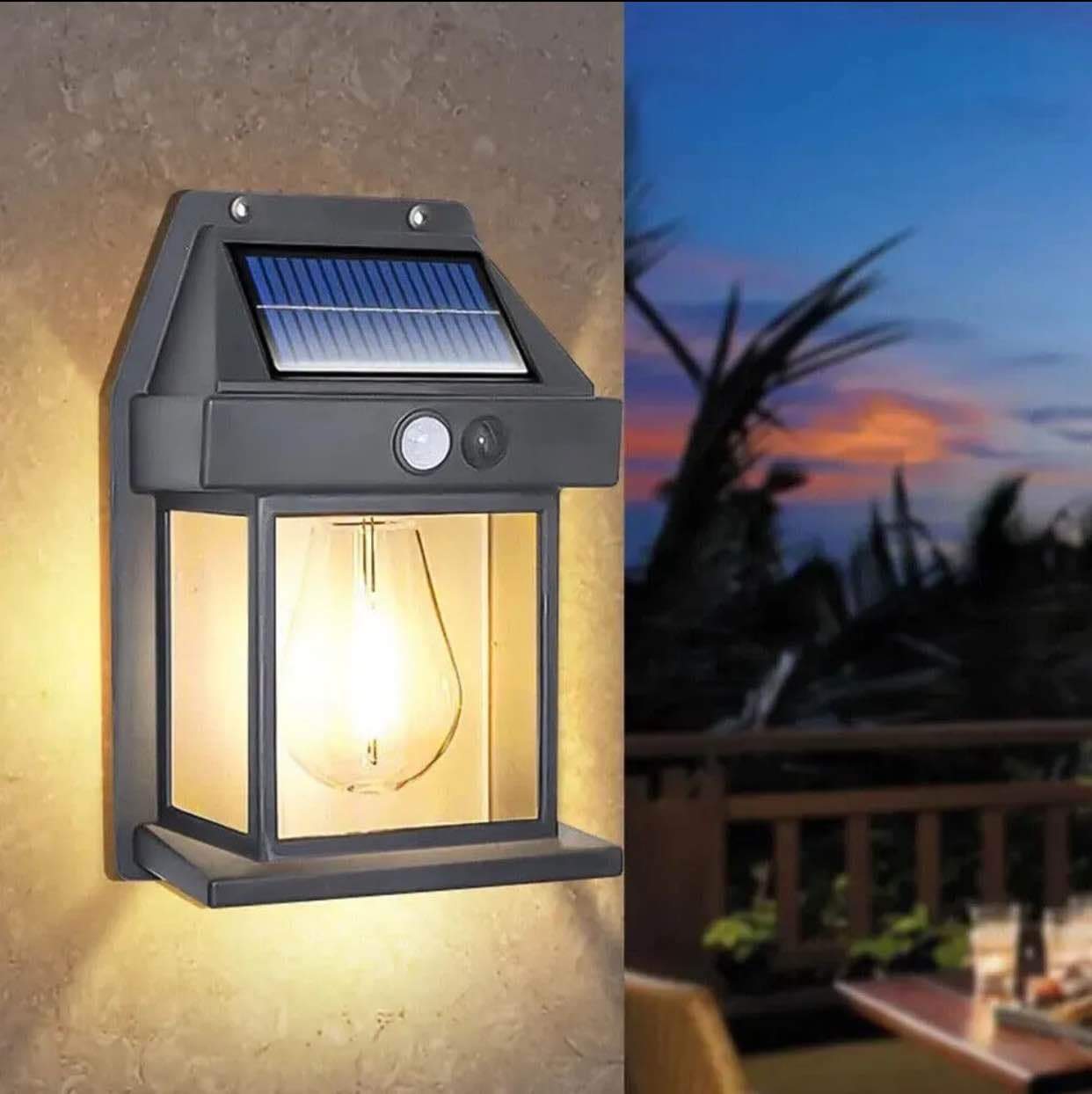 LED Solar Wall Lamp – Waterproof Up & Down Outdoor Lighting