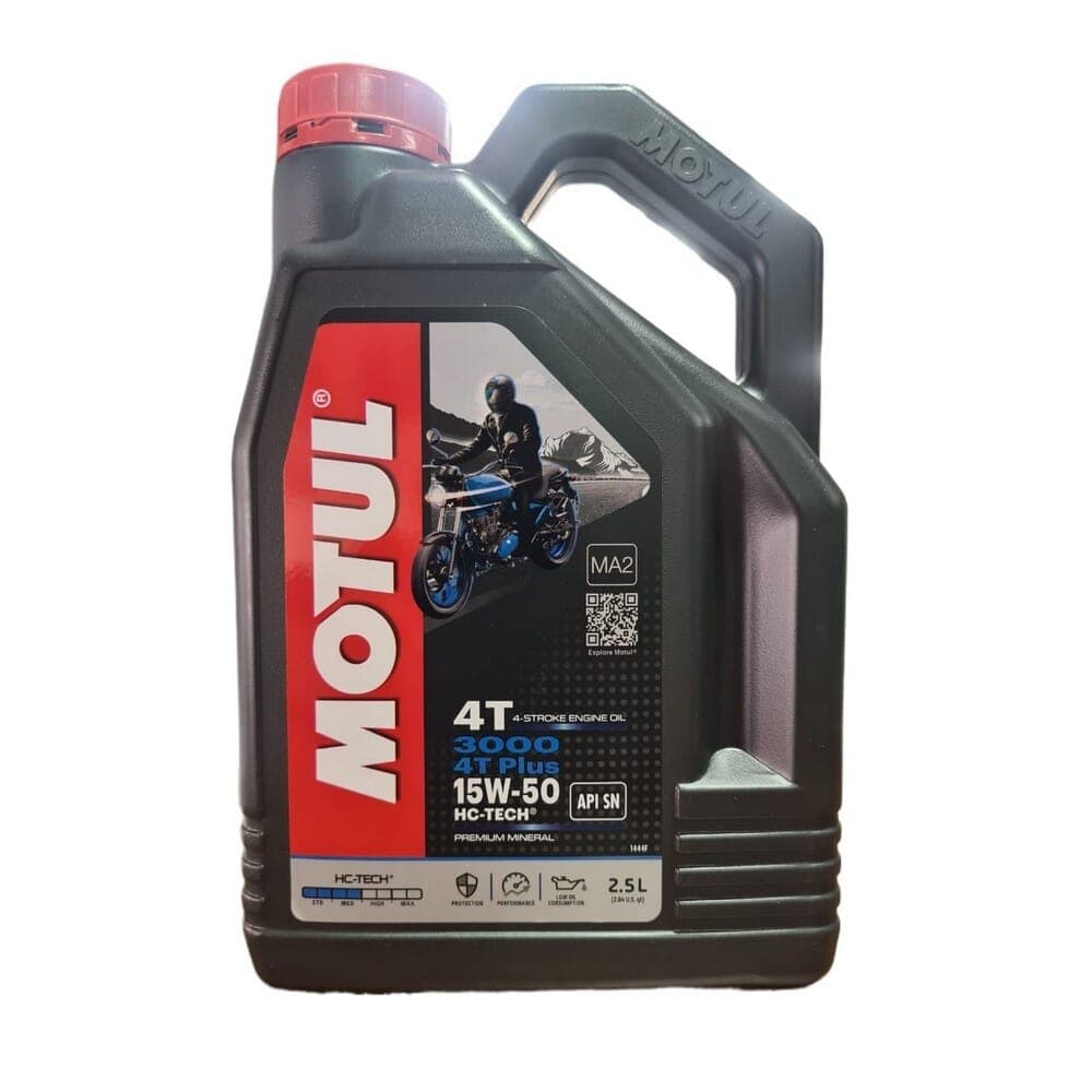 Motul Mobil Bike 4T 3000 15W50 Hc-Tech 2.5 L