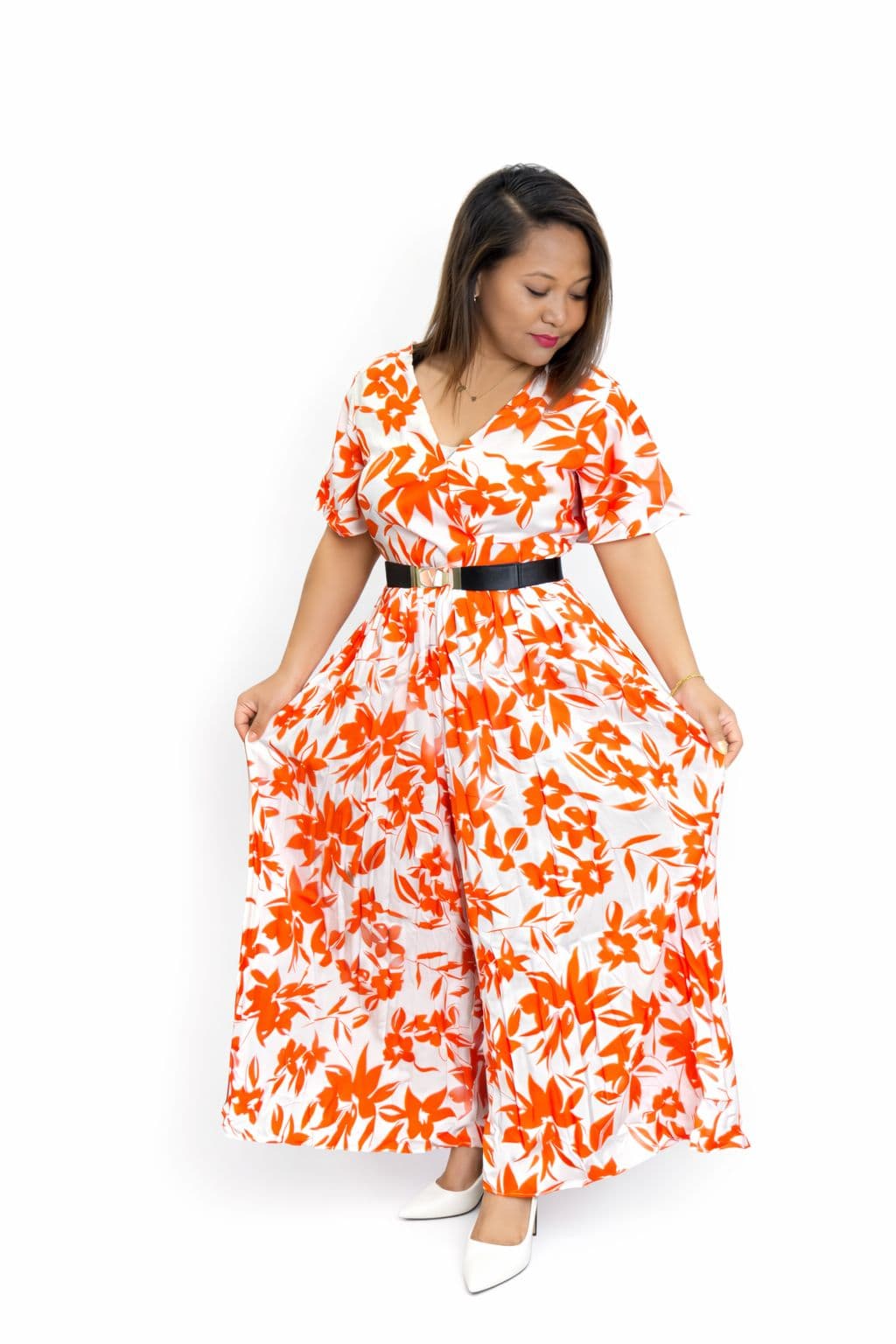 Printed Jumpsuit For Women Ratings 8 - free size