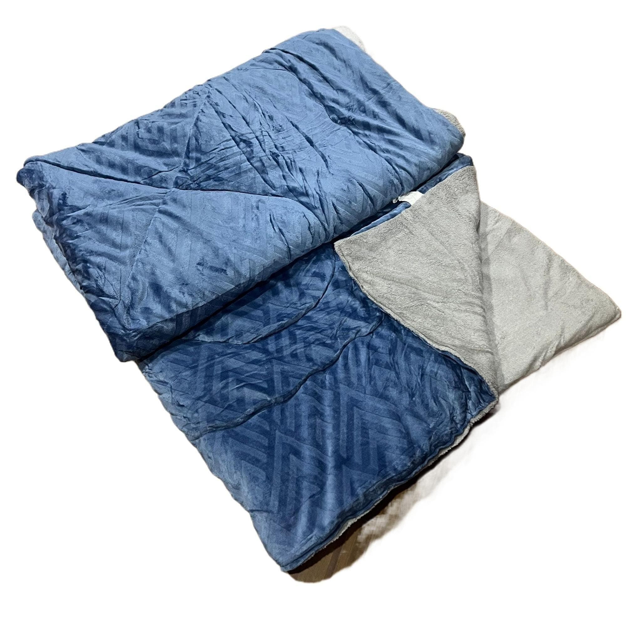 Velvet and Fur Blanket - Queen
