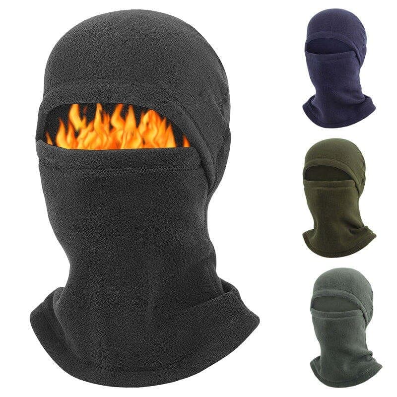 Ninja Full-Face Mask with Neck Warmer - Free Size