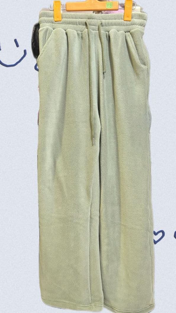 Women’s Winter Warm Fur-Lined Trousers – Thick & Cozy - Free Size