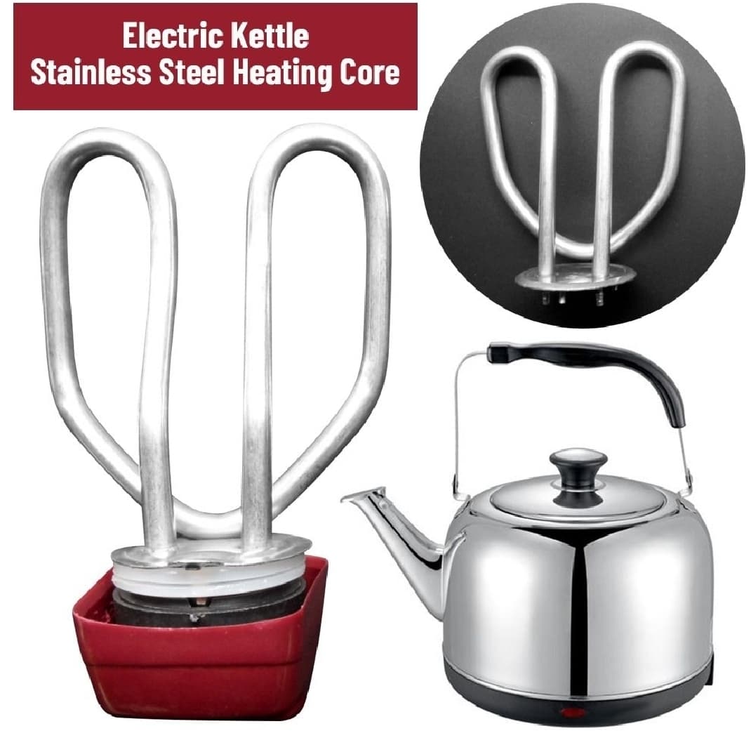 Stainless Steel Elecrtic Kettle Rod 1500 W - Silver