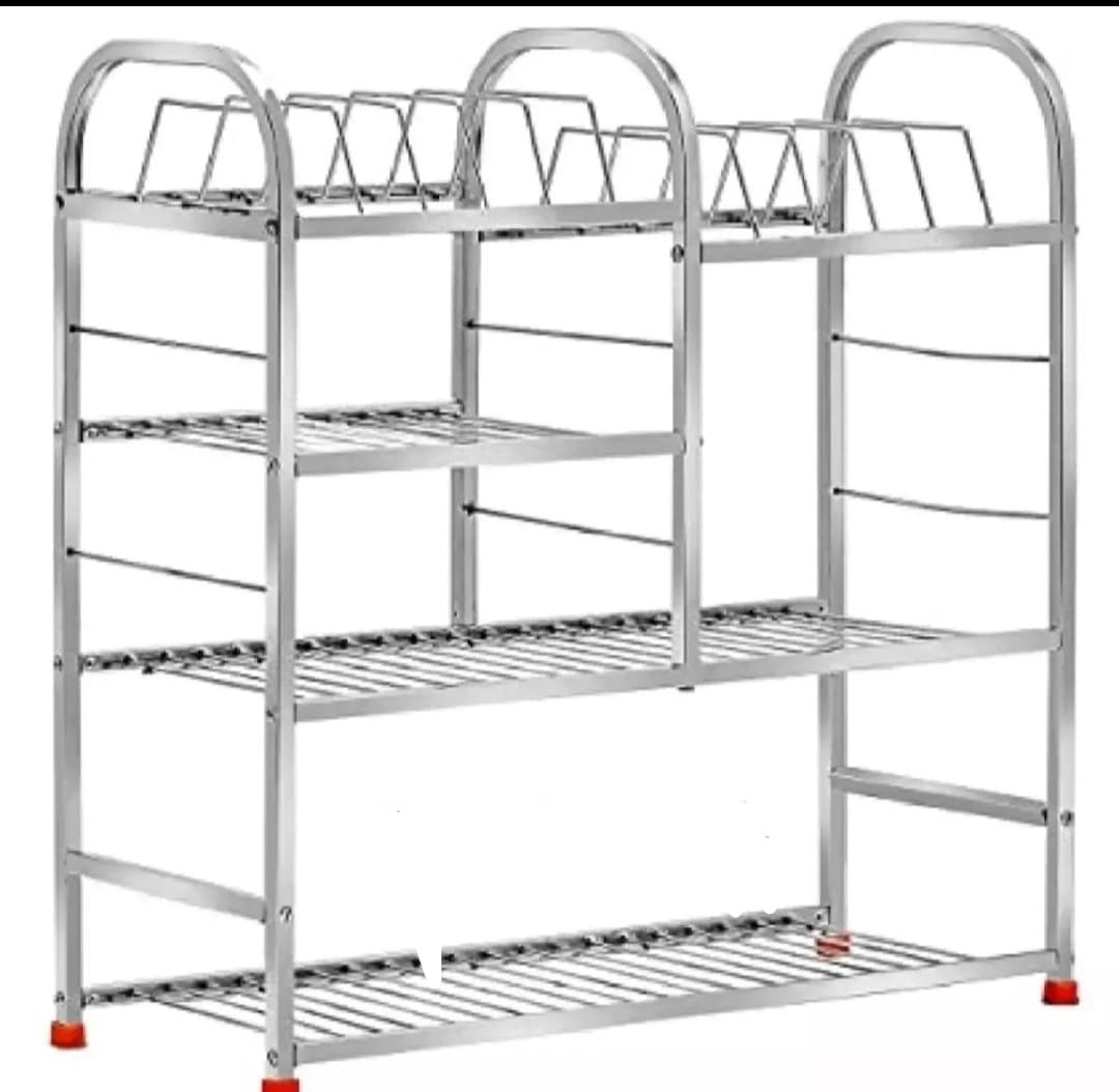 Stainless Steel Kitchen Rack 24×30 Inch - Silver