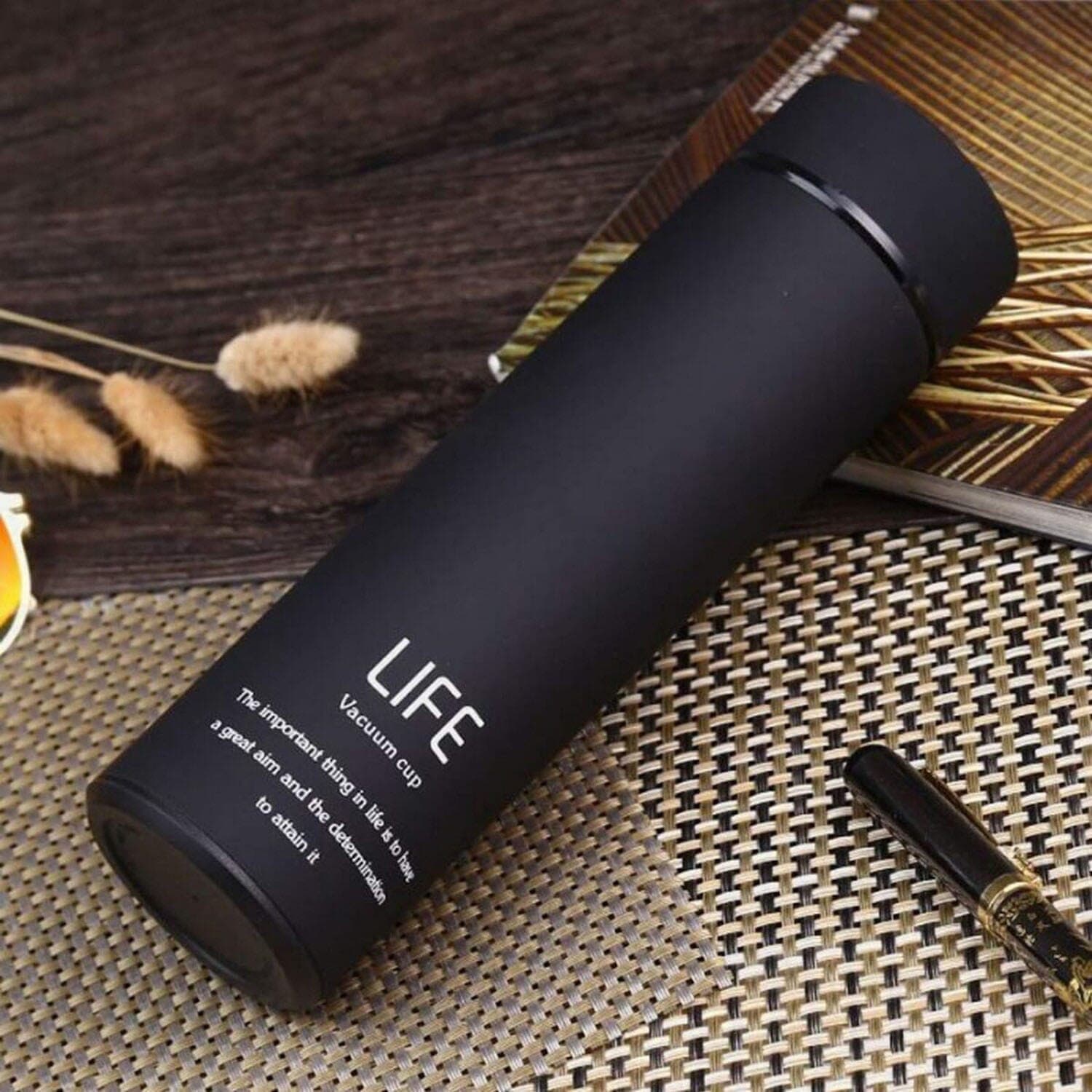New Life Portable Stainless Steel Vacuum Flask Thermos - Multicolor