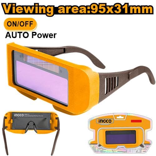 Ingco Auto-Darkening Welding Glasses - AHM111