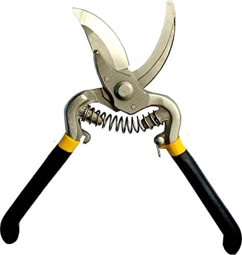 10" Heavy Duty Metal Blade Hand Pruner Garden Shear - Multicolor