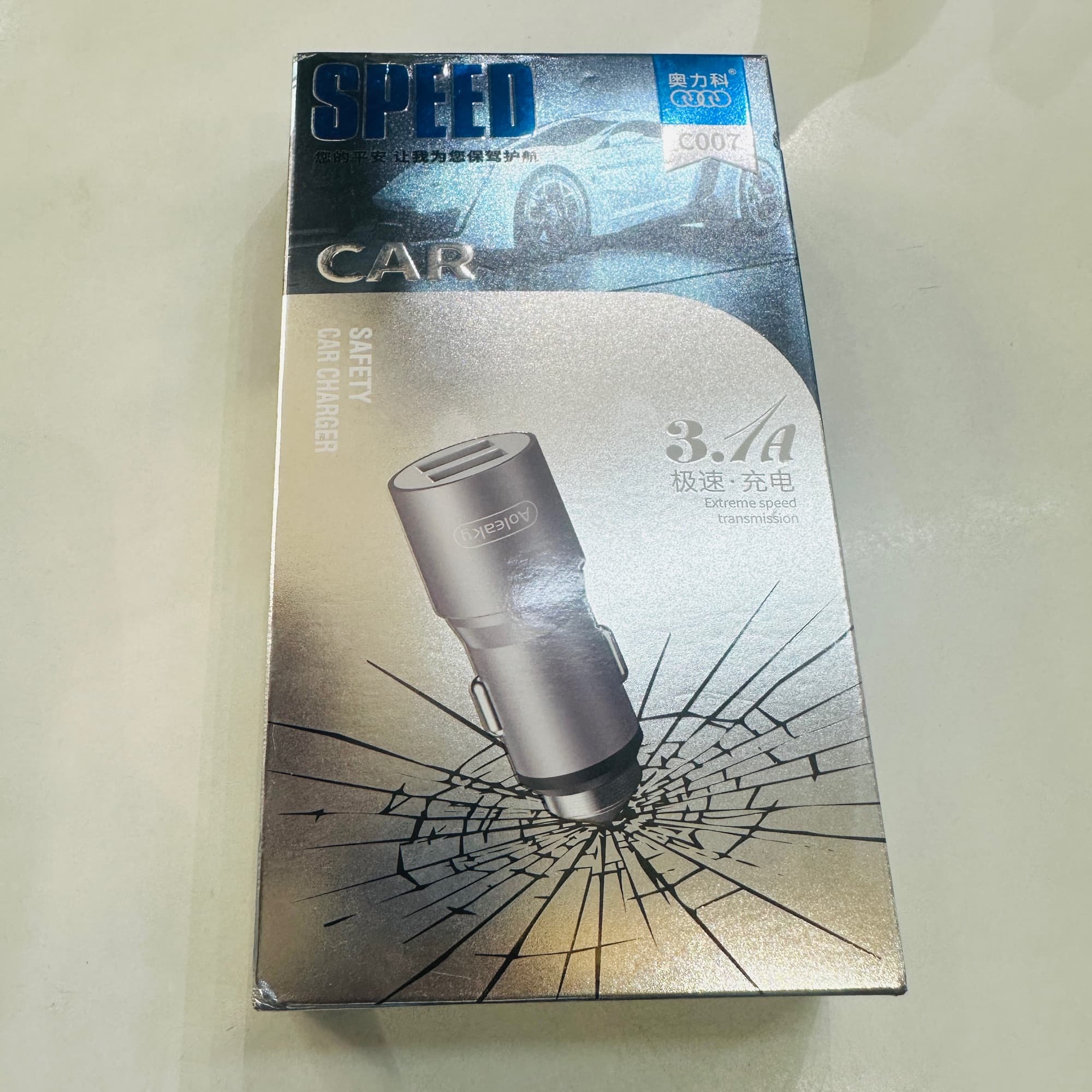 Aoleaky 3.1 A Speed Car Mobile Charger - Multicolor