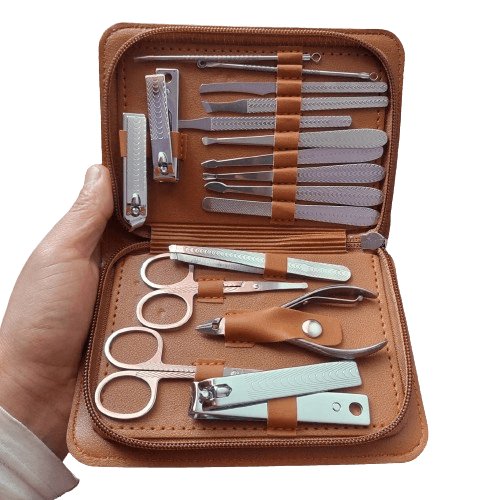 17-in-1 Professional Stainless Steel Manicure & Pedicure Kit