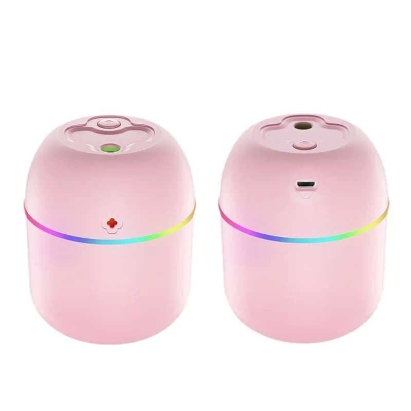 Clover Humidifier Air Freshener Aroma Diffuser Oil Luminous Silent Simple Appliance - 220ml