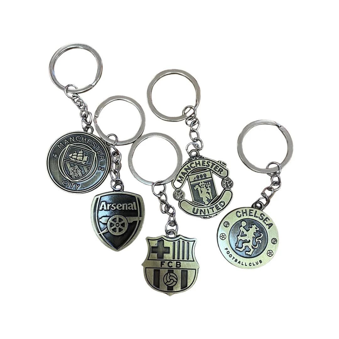 Football Club Metal Keyring