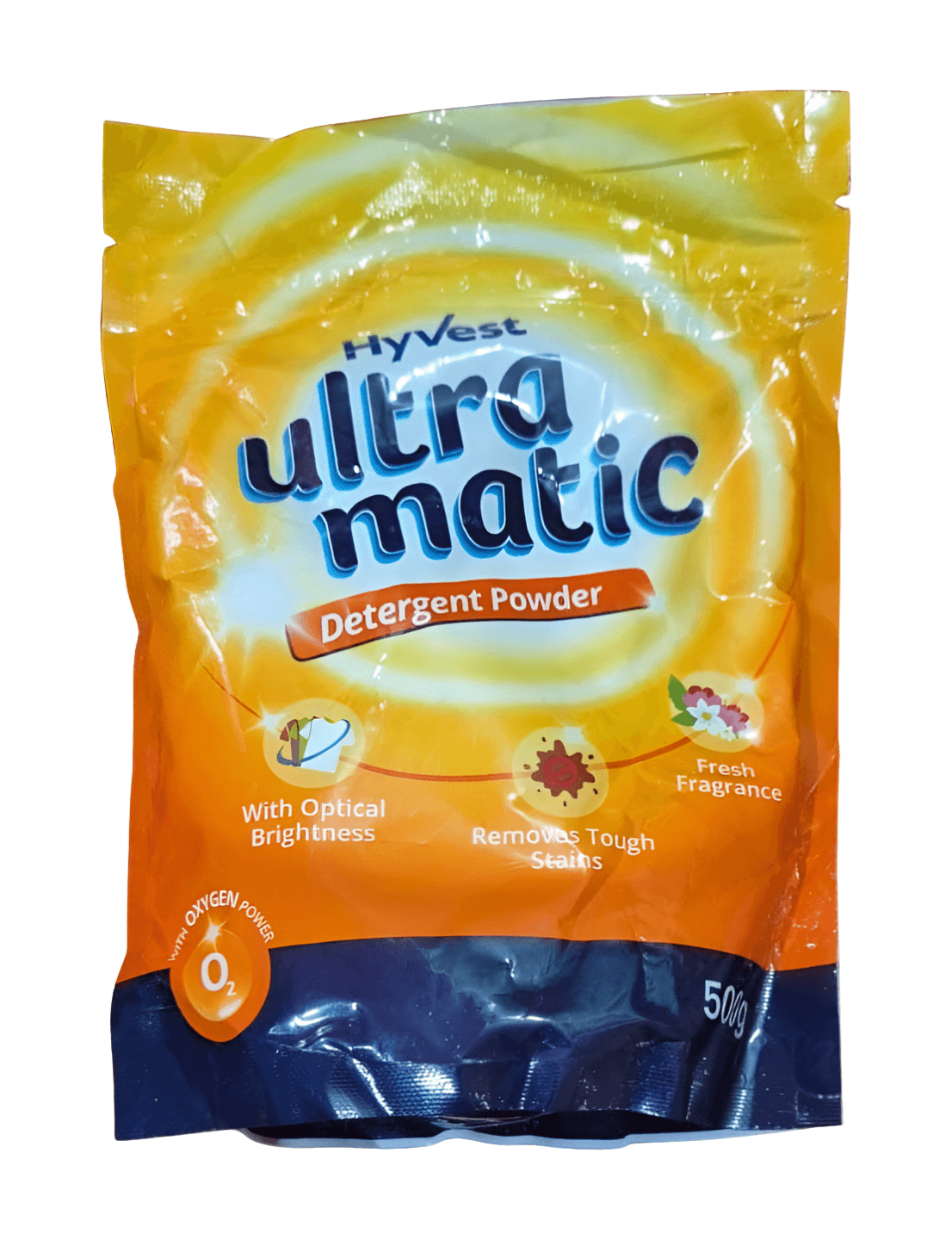 Hyvest Ultra Matic Detergent Powder - 500 gm