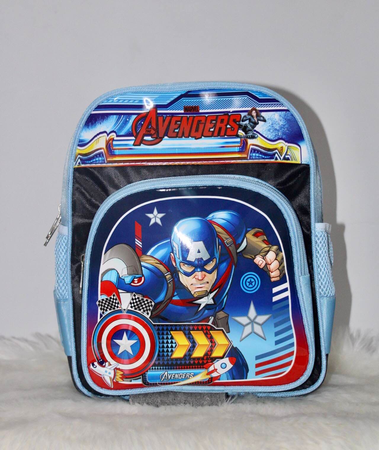 Marvel Printed School Bags For PG Kids