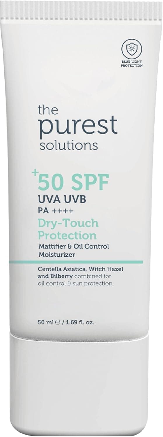 The Purest Solutions Dry Touch Protection Mattifier & Oil Control Moisturizer SPF 50+ - 50 ml