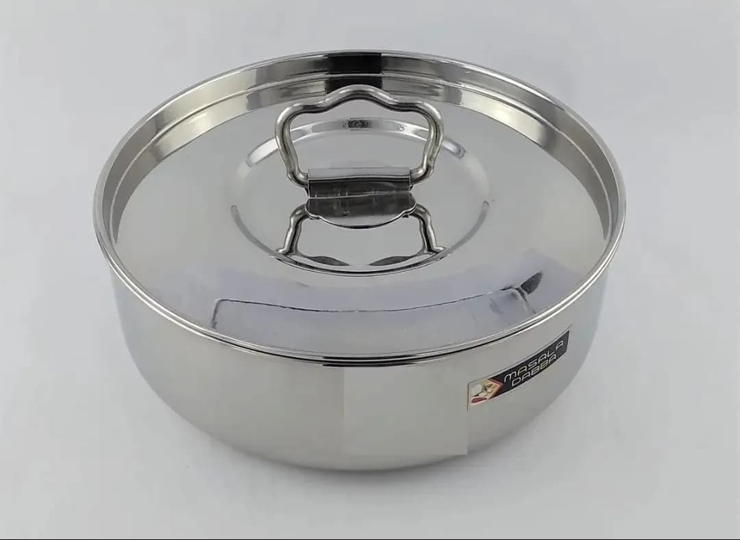 Stainless Steel Masala Box - Silver