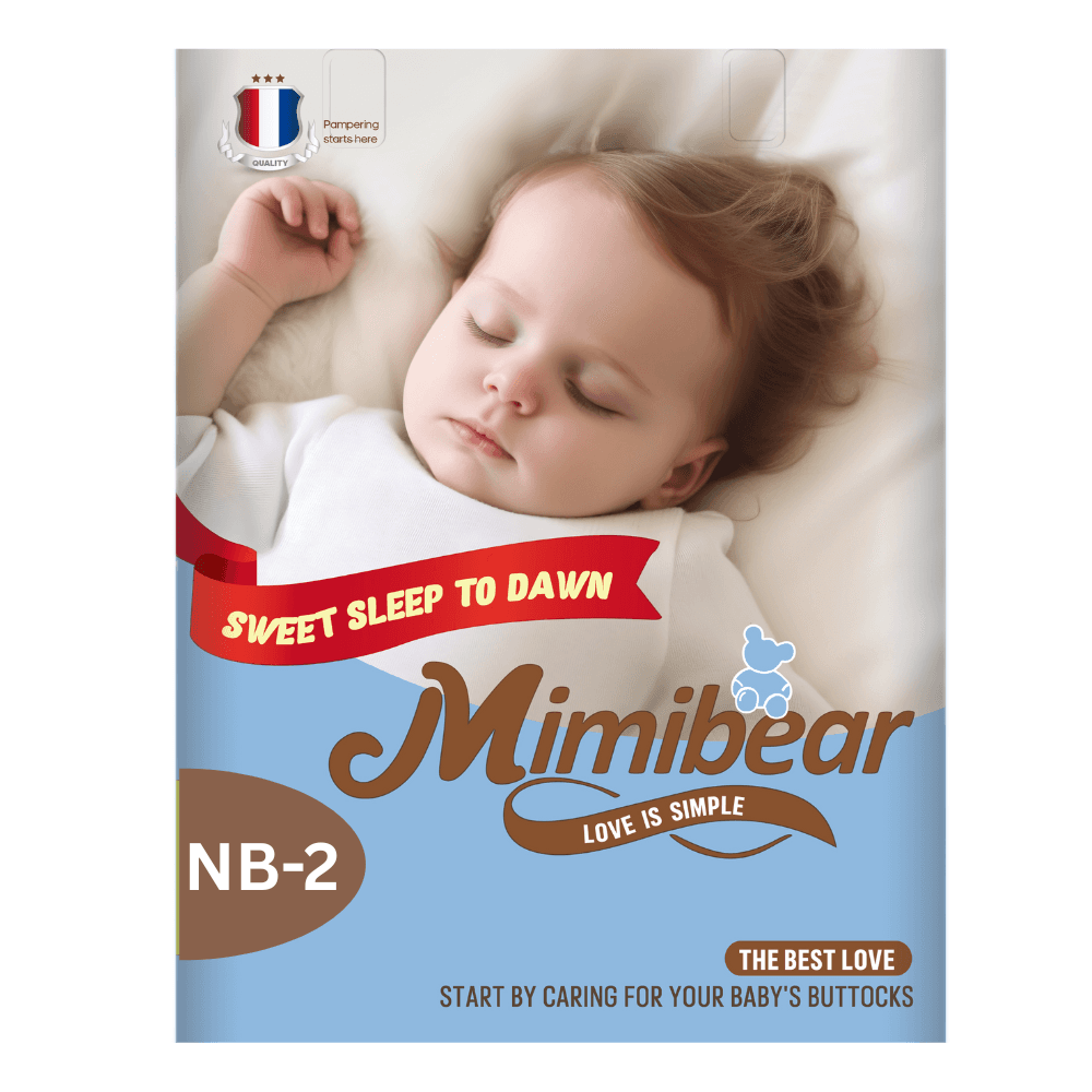 MIMIBEAR Premium Baby Diaper Pant Style ( Small 2 Medium 2 Large 2  XL 2 XXL 2 XXXL 2) Trial Pack 2 Piece Combo