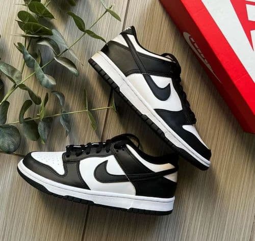 SB Dunk Low Pro Black/White Sneakers For Men