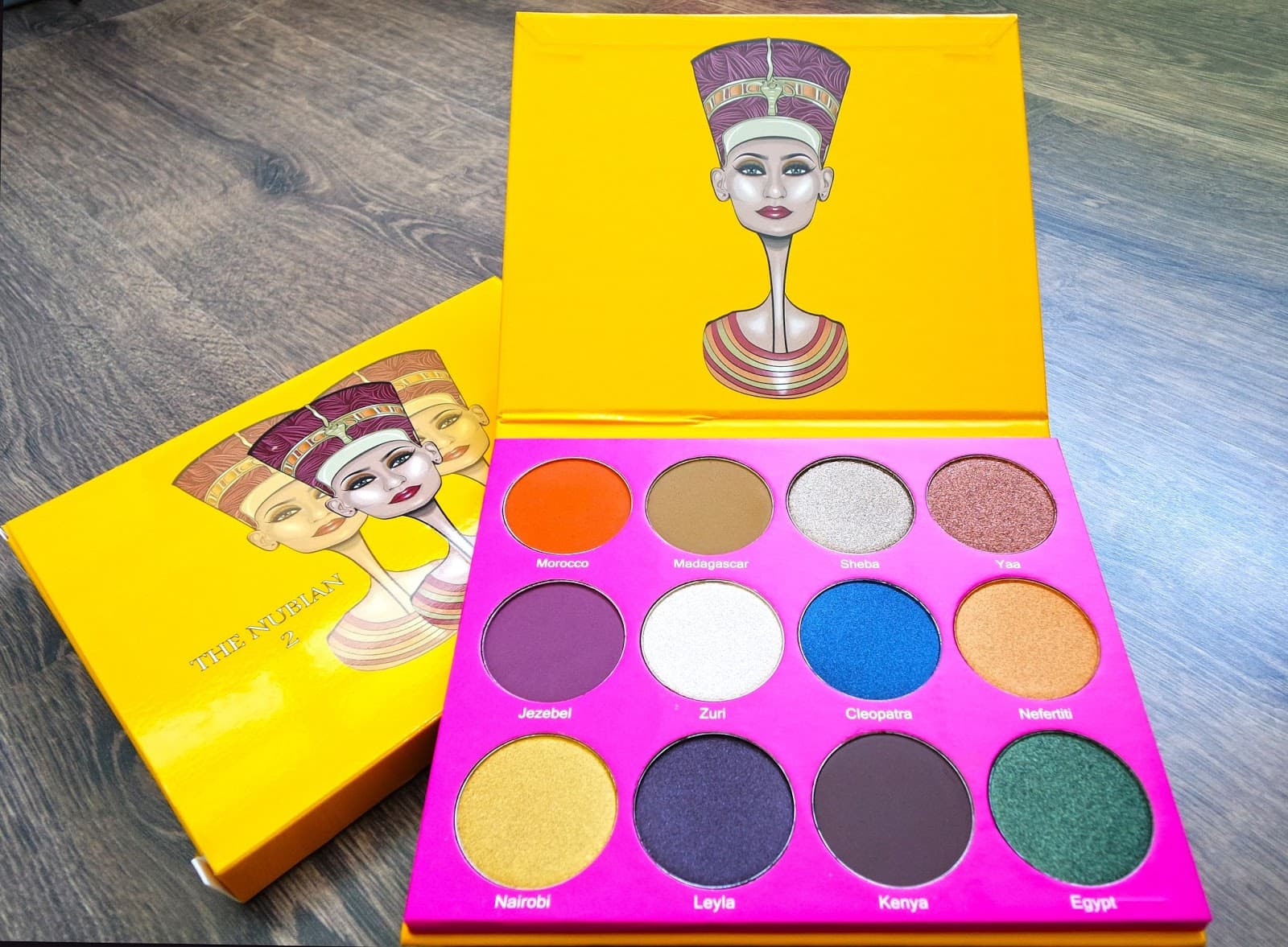 The Nubian 2 By Juvias Eyeshadow Palette - 45g