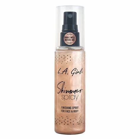 La Girl Shimmer Spray Rosegold - 60ml