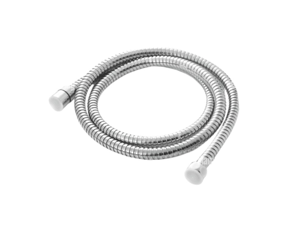 Stainless Steel Flexible Shower Bathroom Hose - Silver