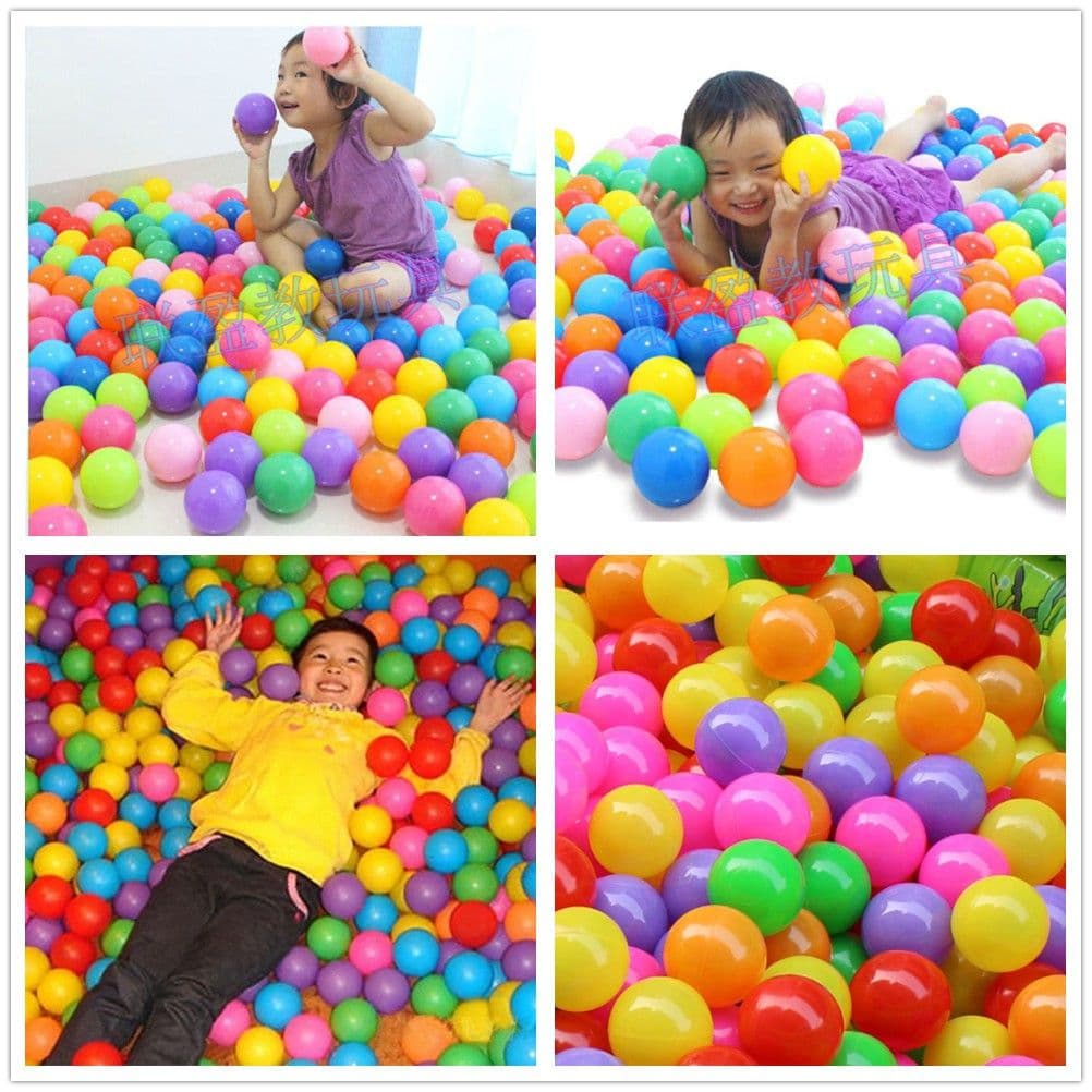 12 Pcs Kids Play Balls Set - Multicolor