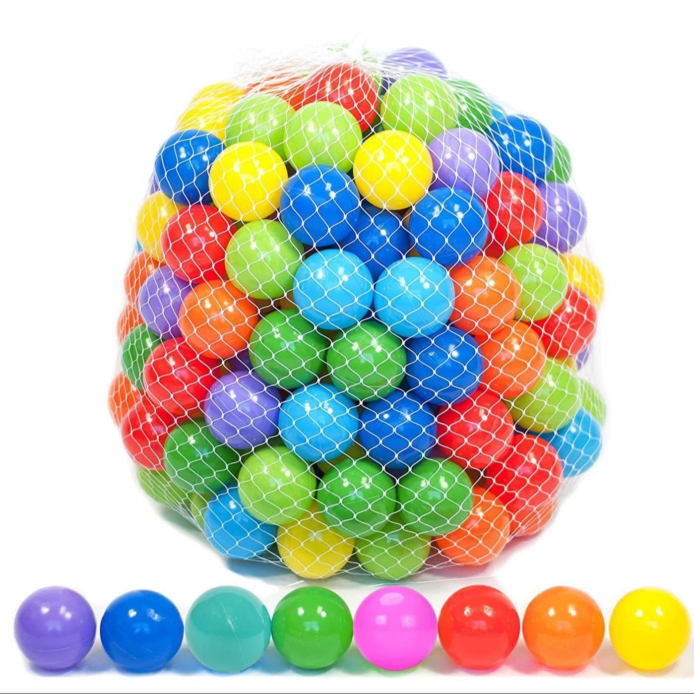 Kids Play Balls Set (40 Pcs, Multicolor)