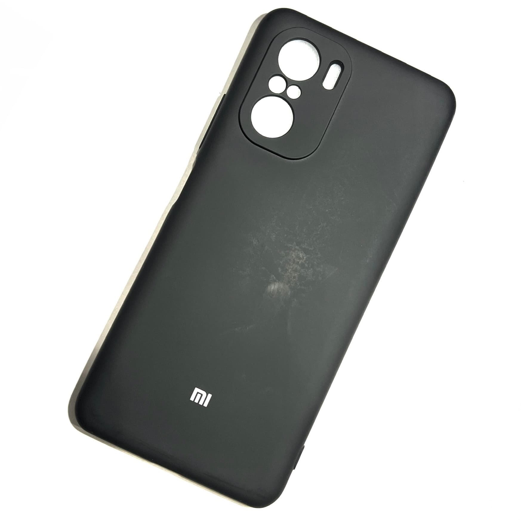 Poco F3 Soft Silicon Cover With Internal Microfiber Case