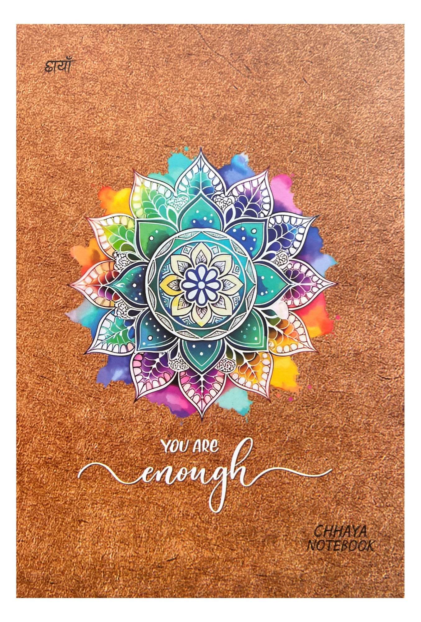 Chaya A4 Size Notebook Set 12 Pieces - Multicolor