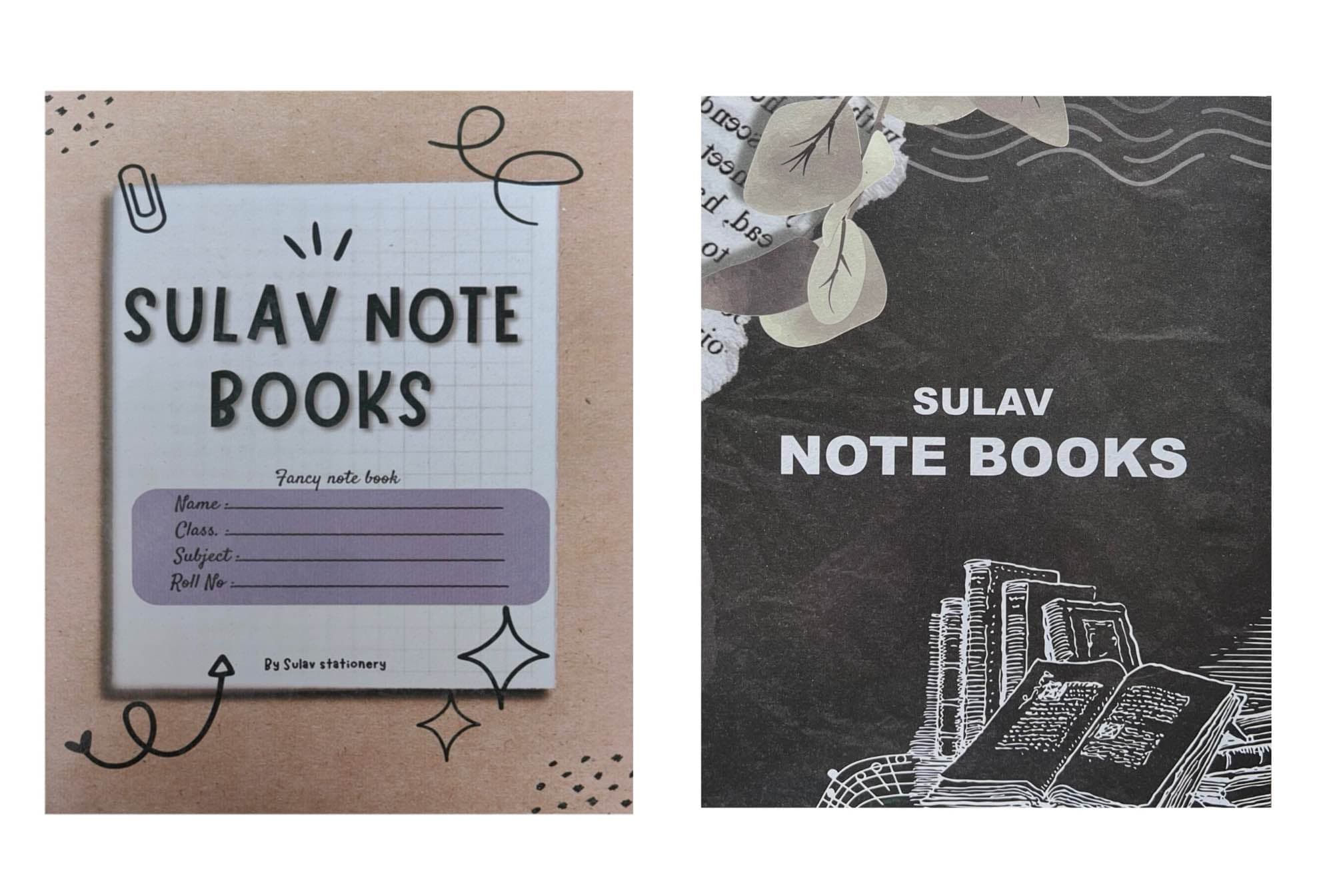 NB Sulav Rough Copy (416 Pages) – Set of 6 - Multicolor