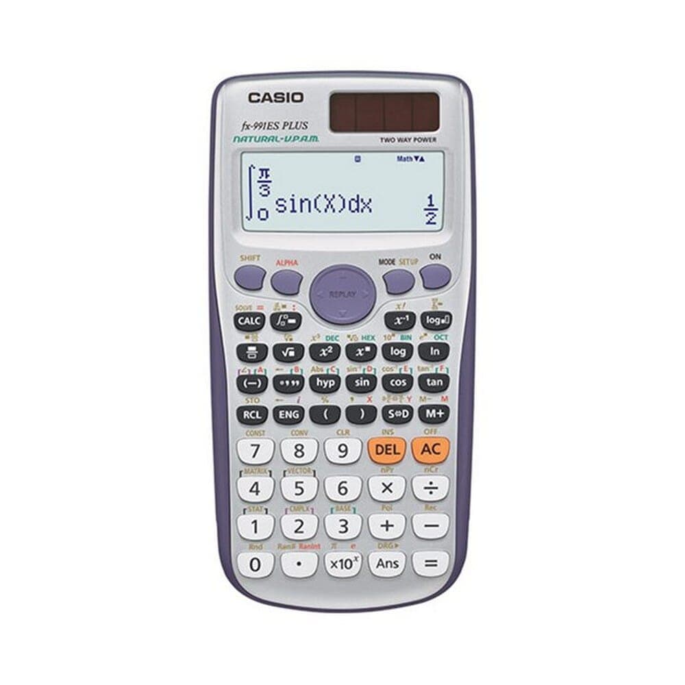 Scientific Calculator fx-991ES Plus (417 Functions) - Multicolor