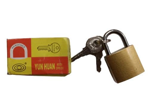 Yun Huan Super Quality Copper Lock 25mm With 2 Key