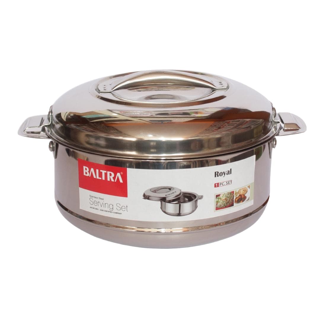 Baltra Royal Casserole Hot Case 5 Liters BSC 205 - Silver