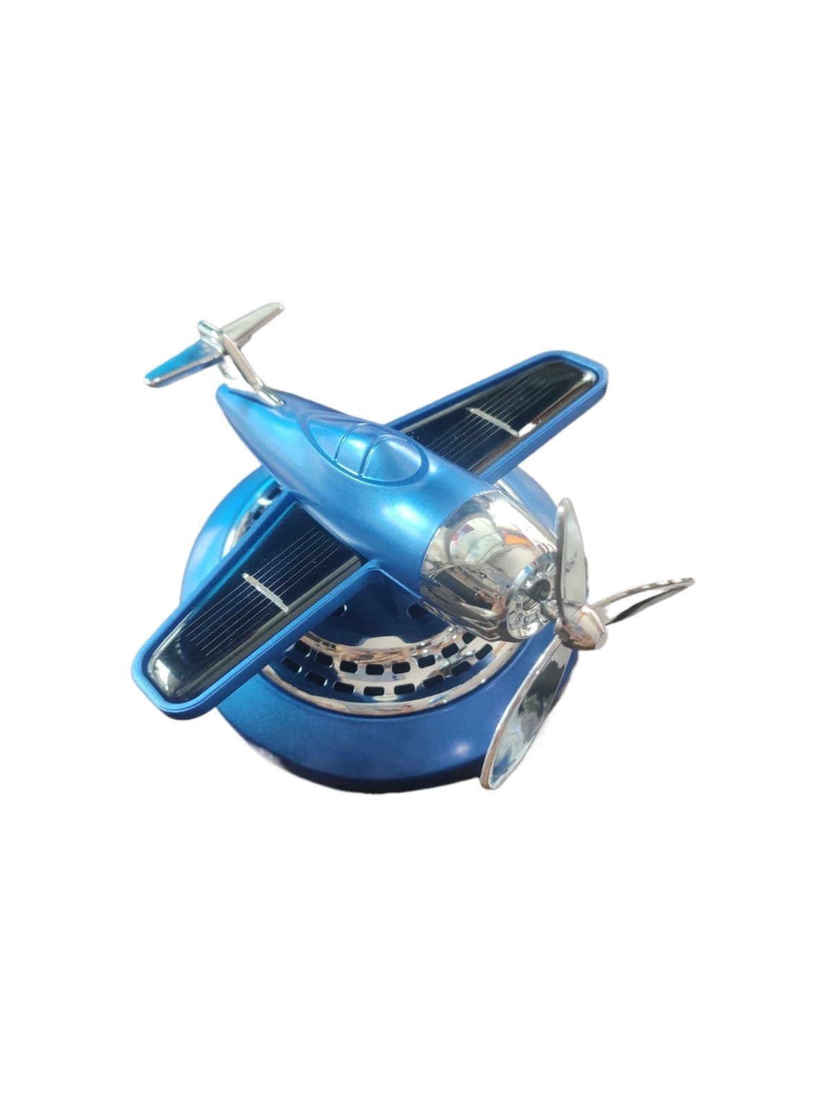 Solar Powered Car Dashboard Decoration Perfume/Helicopter Designed [Multicolor]