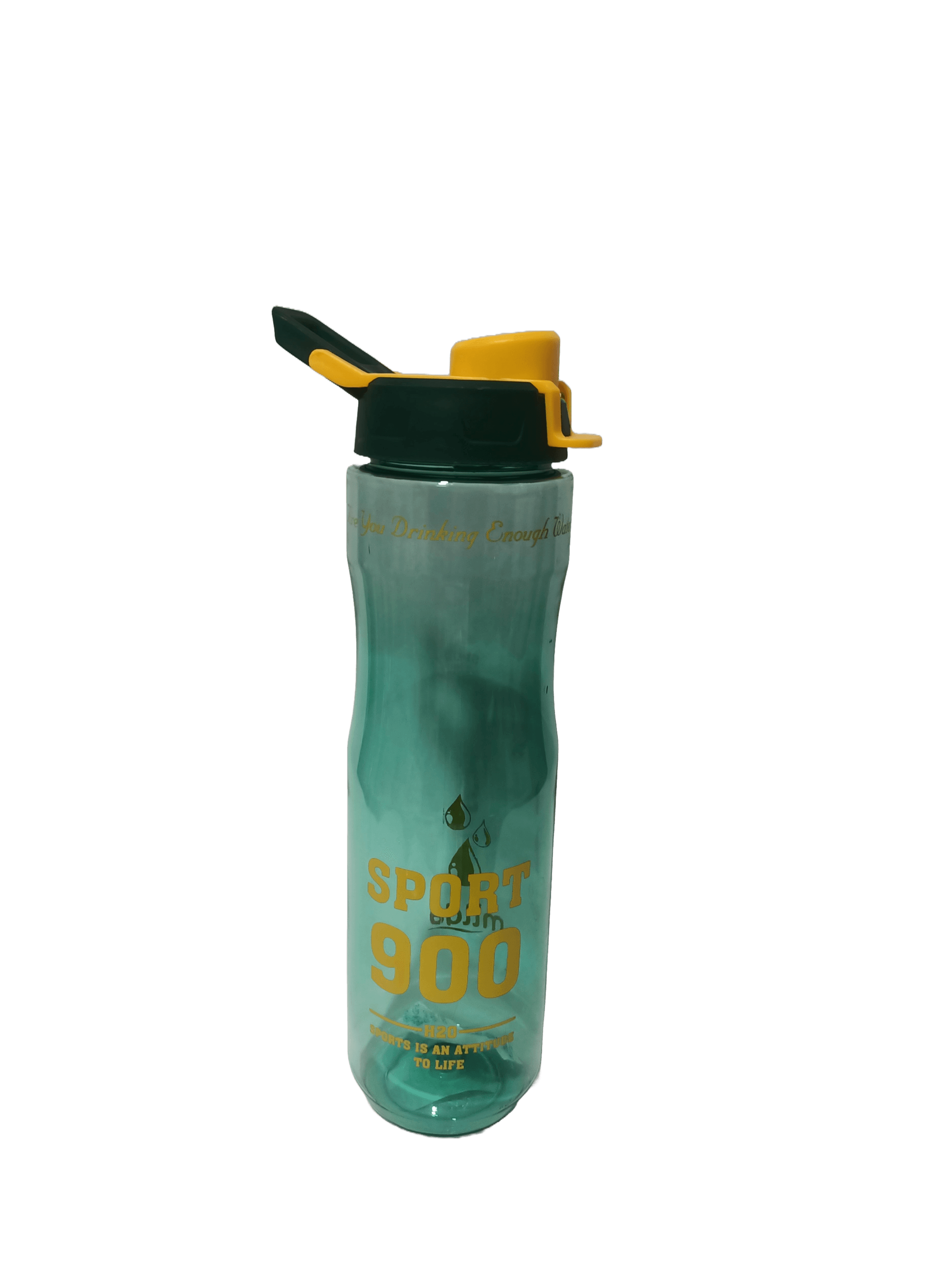 Milda Eco-Friendly Plastic Sports Water Bottle Alexa 900 BPA Free - 900 ml