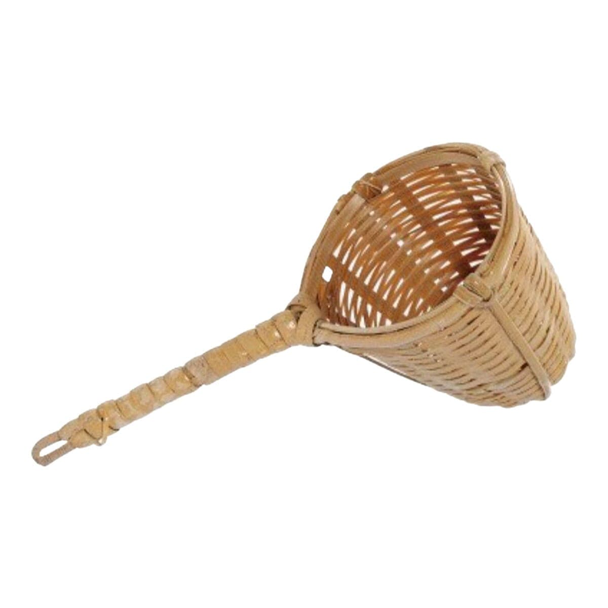 Bamboo Nepali Green Tea Strainer Channe - Brown