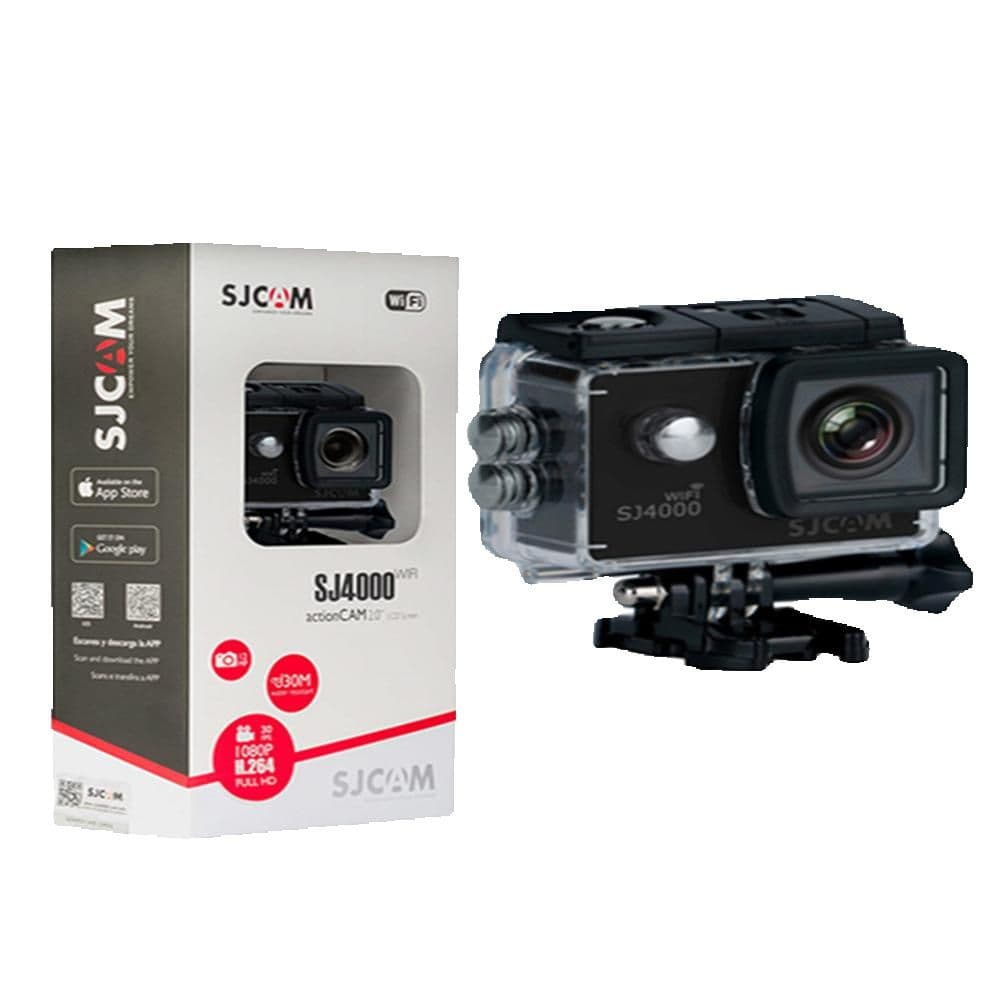 Sjcam SJ4000 Air 4K Action Camera For Motovlog - Black