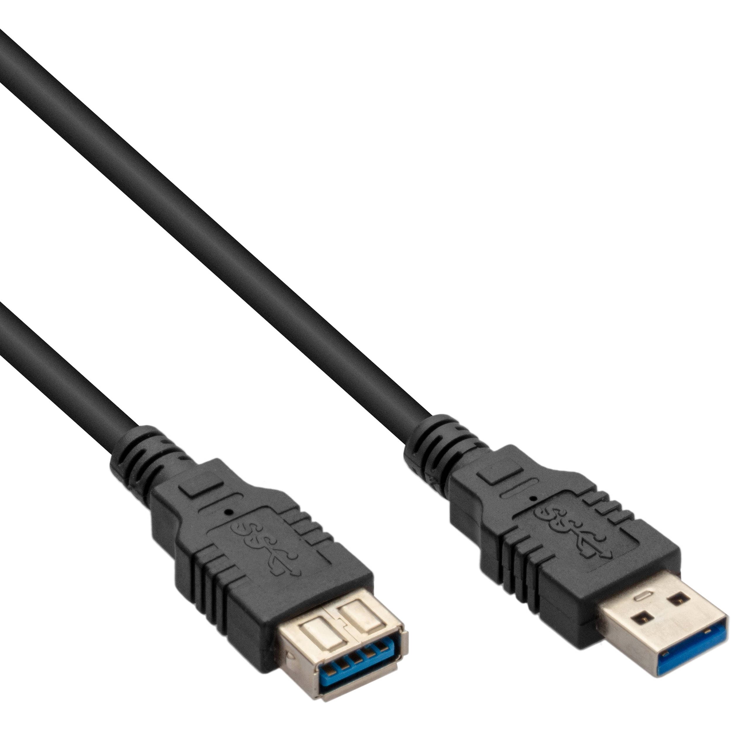 Insten USB 2.0 Male To Female Extension Cable 3Feet (2 Pack)