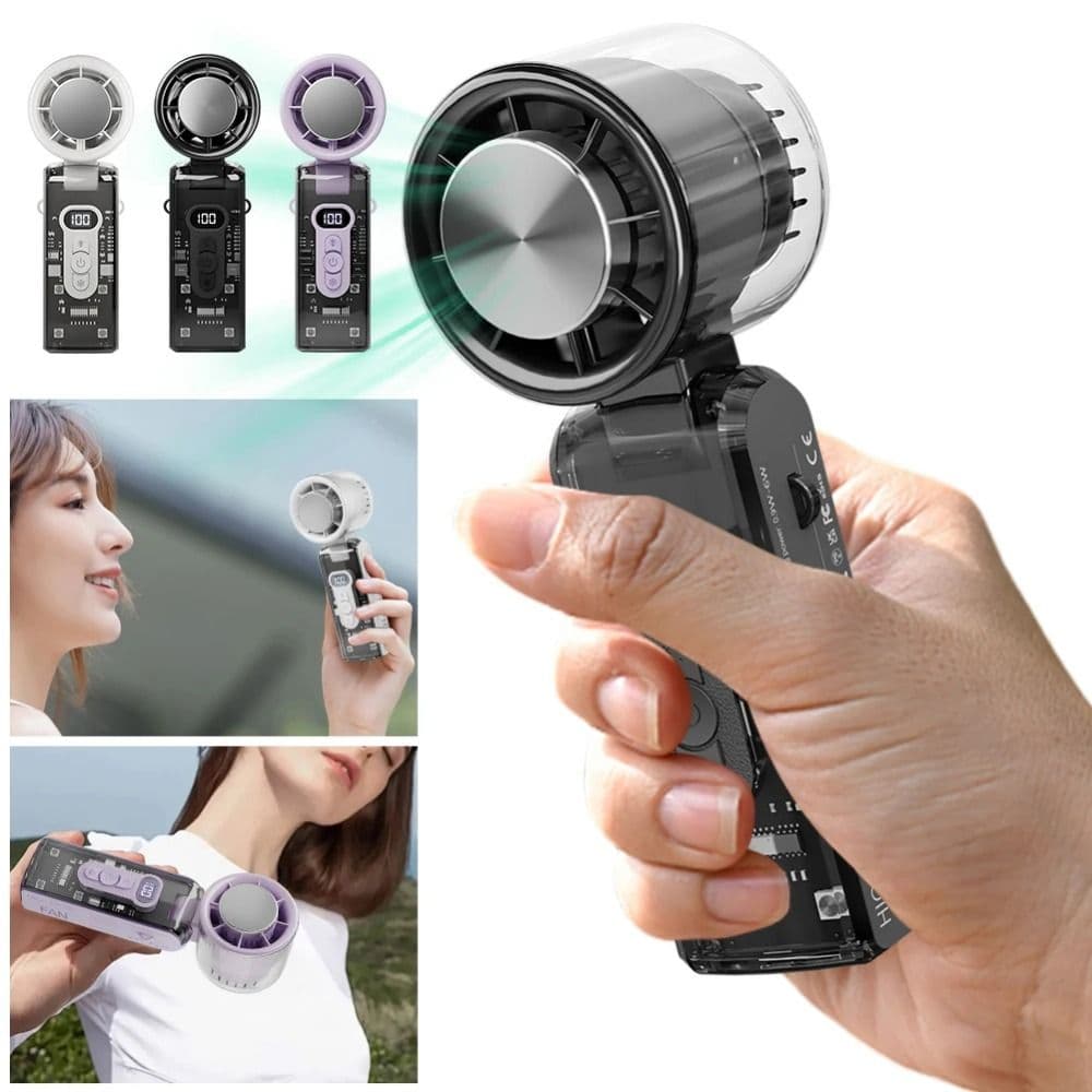 FC8 Foldable Rechargeable Mini Fan 100-Speed