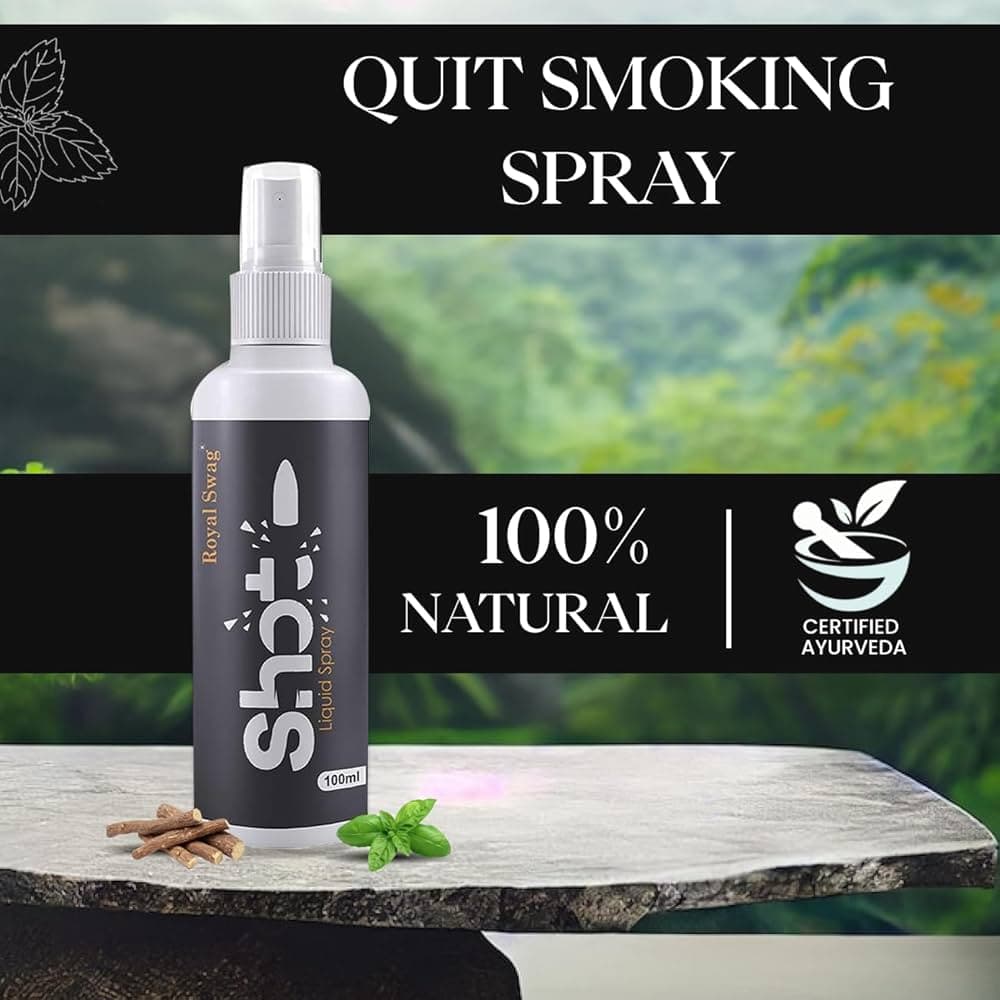 100 Ml Quit Smoking Support Spray – Quick Shot Spray