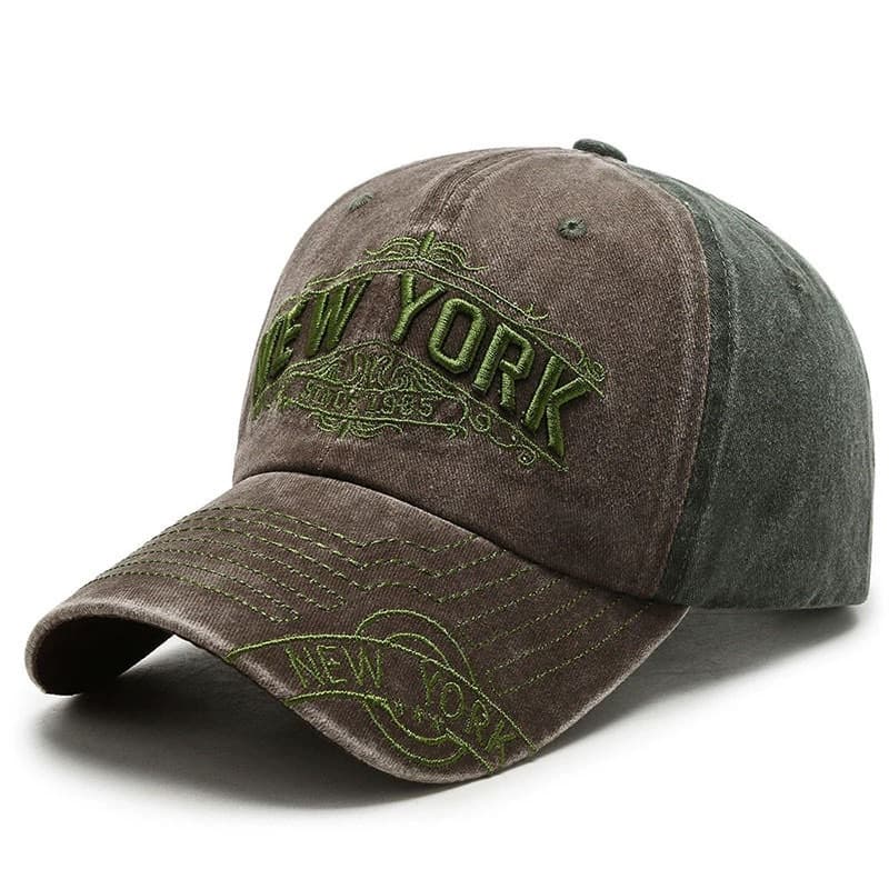Letter Embroidery Baseball Cap For Men