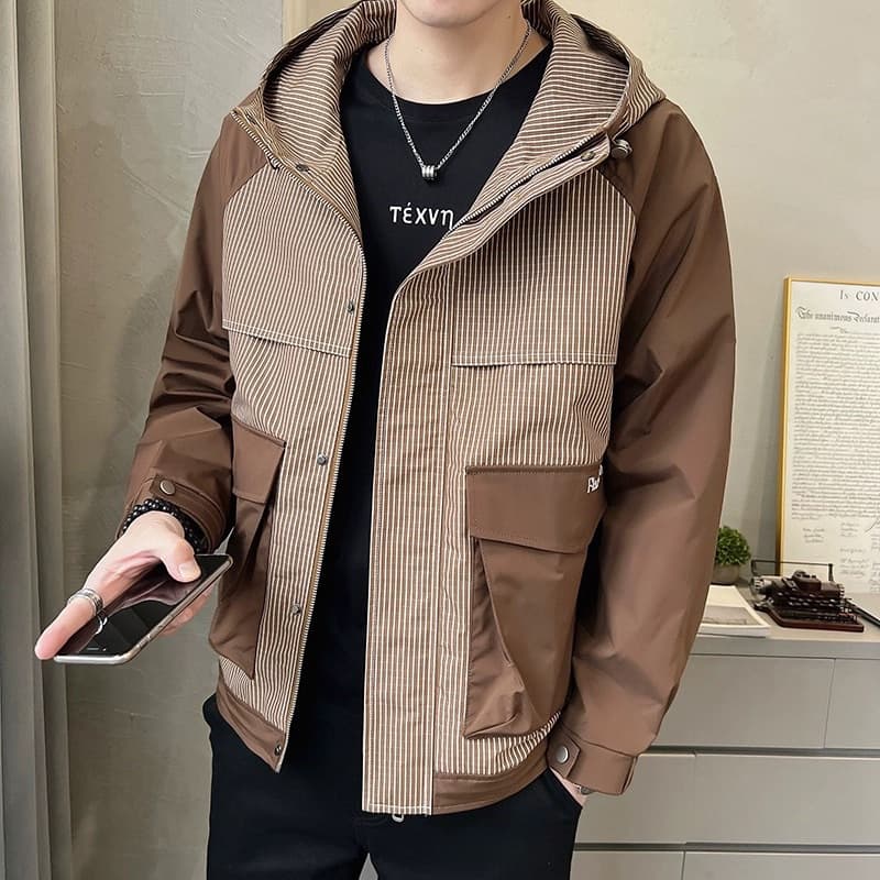 Lightweight Zip-Up Hoodie Jacket For Men