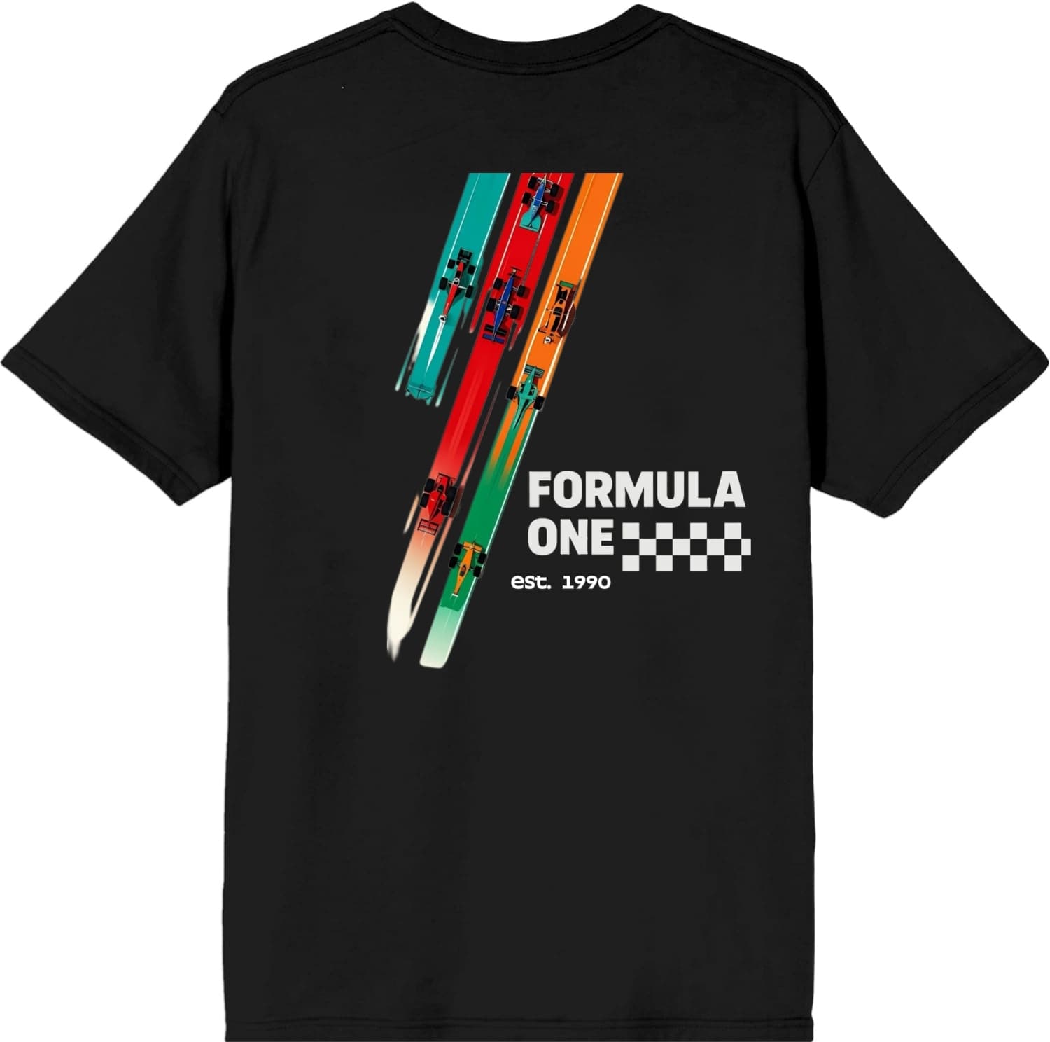 F1 Formula One Tshirt For Men